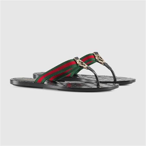 fake logo slide sandal gucci black|are gucci shoes real.